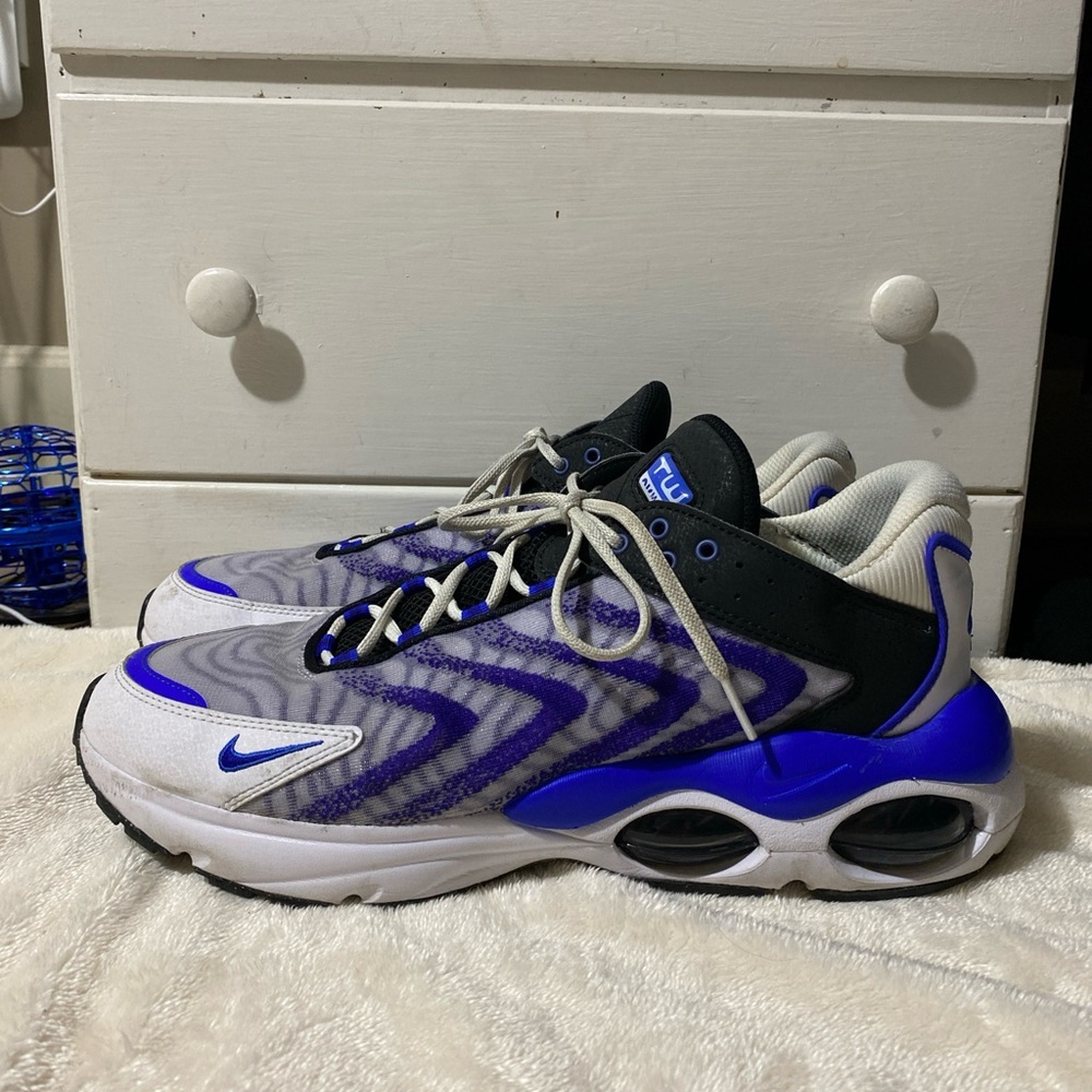 Mens Size 13 - Nike Air Max TW Wolf Grey Rugged blue